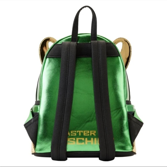 Marvel Loungefly Metallic Loki Mini Backpack - Faux Leather (New) main image 6